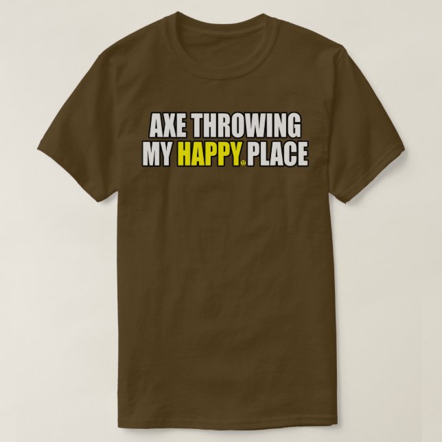 Ax Throwing 109 T Shirt (Design framsida)