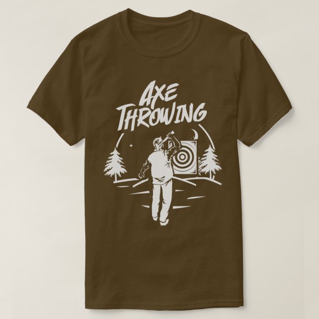 Ax Throwing 15 1 T Shirt (Design framsida)