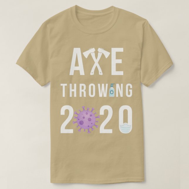 Ax Throwing 2020 Classic TShirt T Shirt (Design framsida)