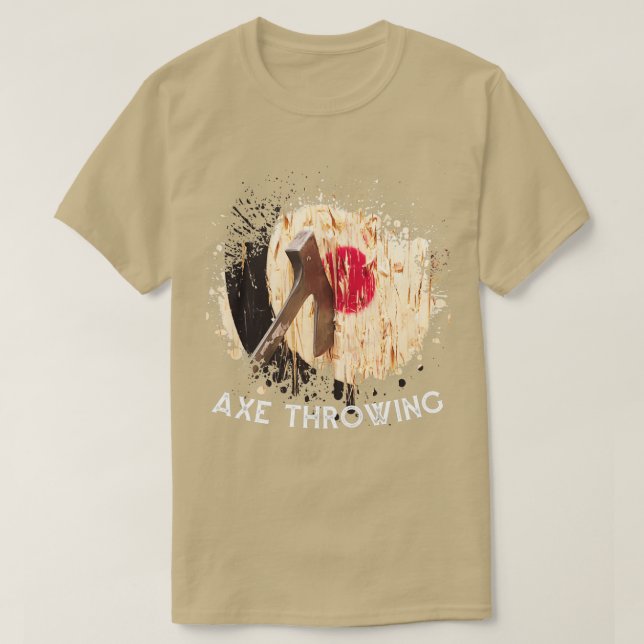 Ax Throwing 21 T Shirt (Design framsida)