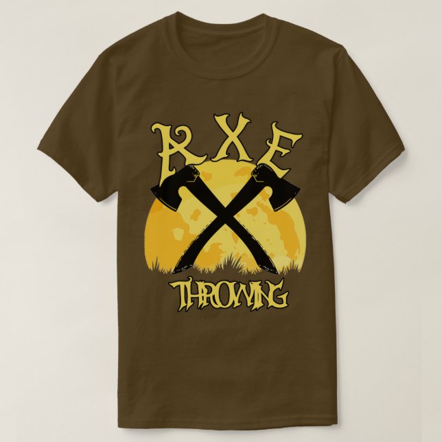 Ax Throwing 3 1 T Shirt (Design framsida)