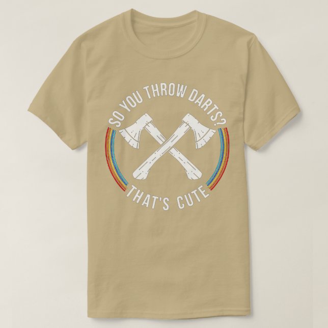 Ax Throwing 4 T Shirt (Design framsida)