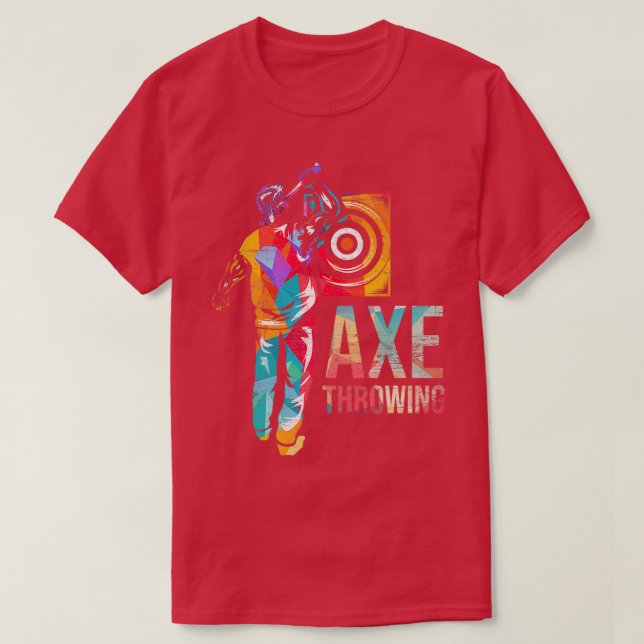 Ax Throwing 51 T Shirt (Design framsida)