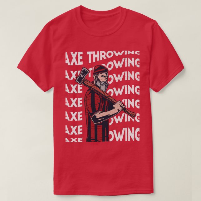 Ax Throwing 72 T Shirt (Design framsida)