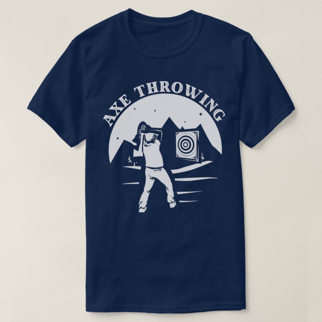 Ax Throwing 7 T Shirt (Design framsida)