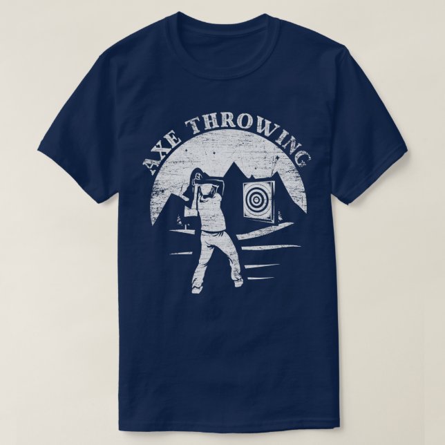 Ax Throwing 83 T Shirt (Design framsida)