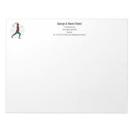 Ax Throwing Anteckningsblock