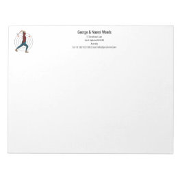 Ax Throwing Anteckningsblock