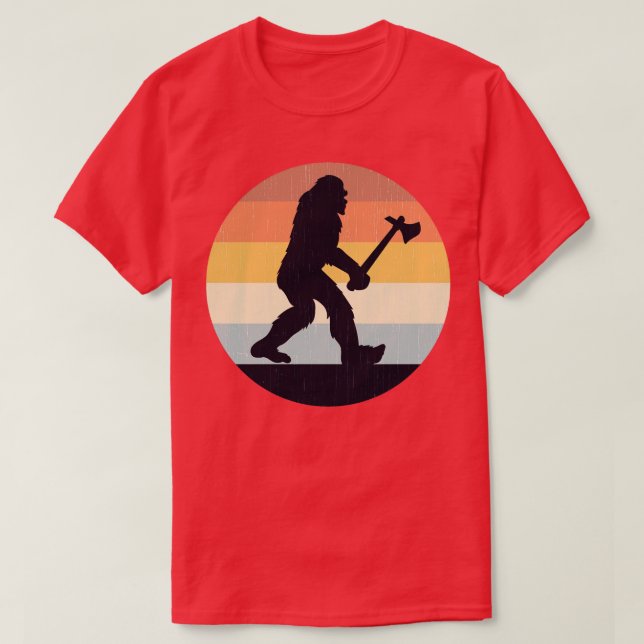 Ax Throwing Big Foot 3 T Shirt (Design framsida)
