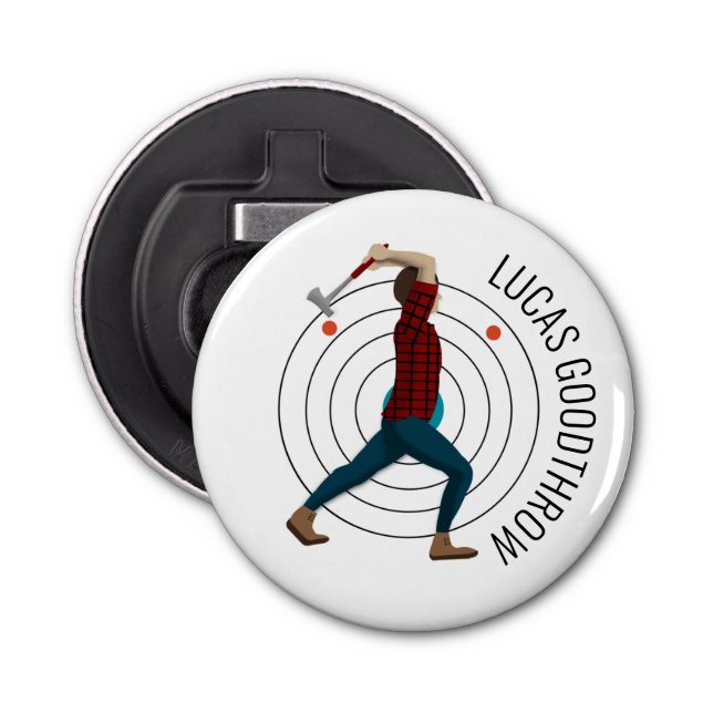 Ax Throwing Flasköppnare (Framsidan)