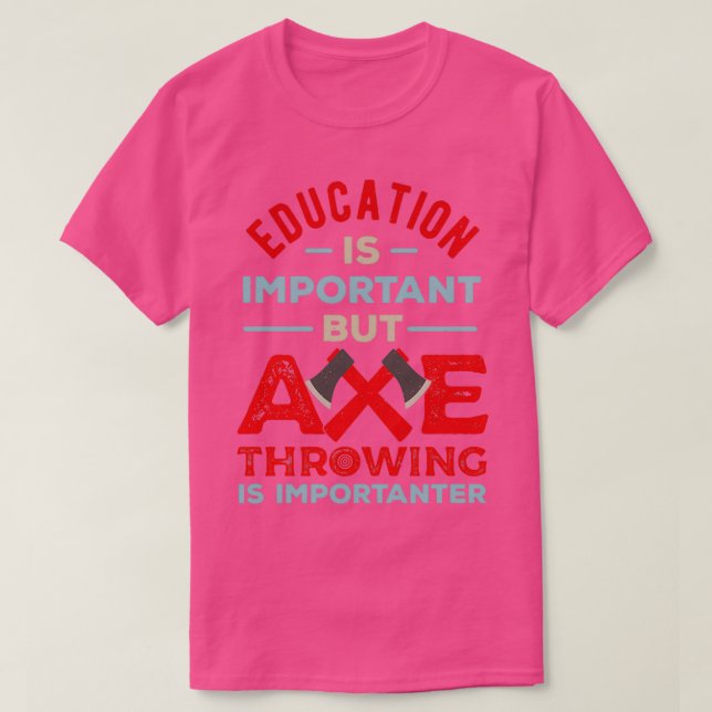 Ax Throwing Funny 12 T Shirt (Design framsida)