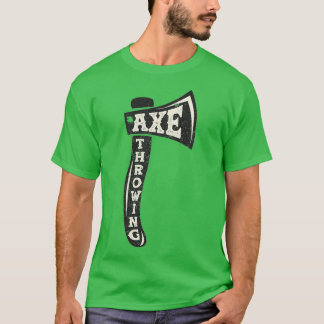 Ax Throwing Funny Axepert Retro Hatchet Tossing G T Shirt