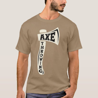 Ax Throwing Funny Axepert Retro Hatchet Tossing G T Shirt