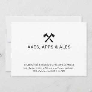 Ax Throwing-inbjudan Inbjudningar