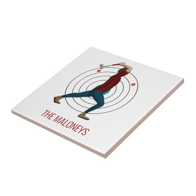 Ax Throwing Kakelplatta (Sidan)