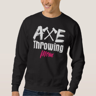 Ax Throwing Mamma Mor Axes Tomahawk Throw Lång Ärmad Tröja