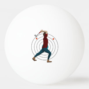 Ax Throwing Pingisboll