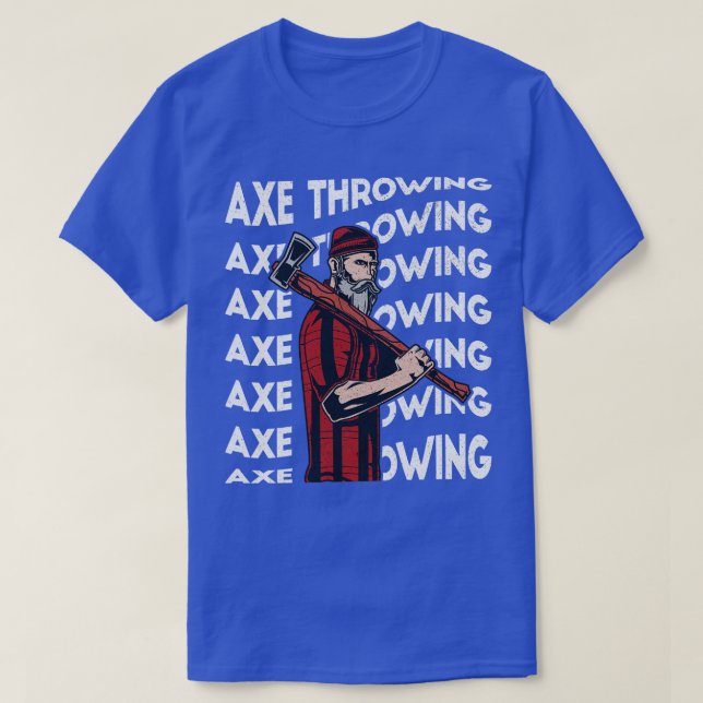 Ax Throwing T Shirt (Design framsida)