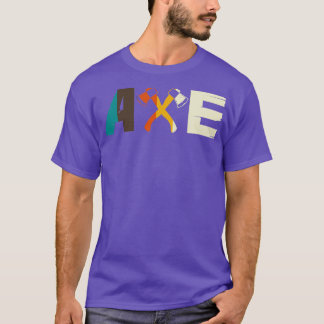 Ax Throwing Tomahawk Hatchet Throw Sports T Shirt