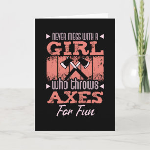 Ax Throwing Women Kort