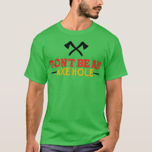 Ax-utskjutning får inte vara en axelhåla som är lä t shirt