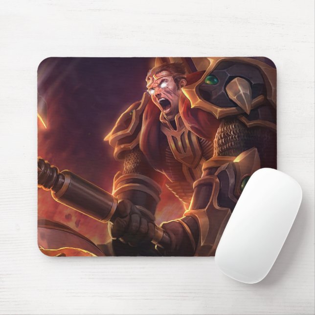 Ax Wielder Gaming Mousepad | Legendary Warrior Musmatta (Med mus)