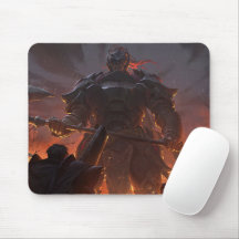 Ax Wielder Gaming Mousepad | Legendary Warrior