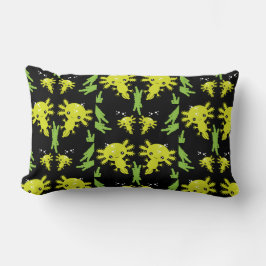 Axaotl Salamander Kids Gift Lumbarkudde