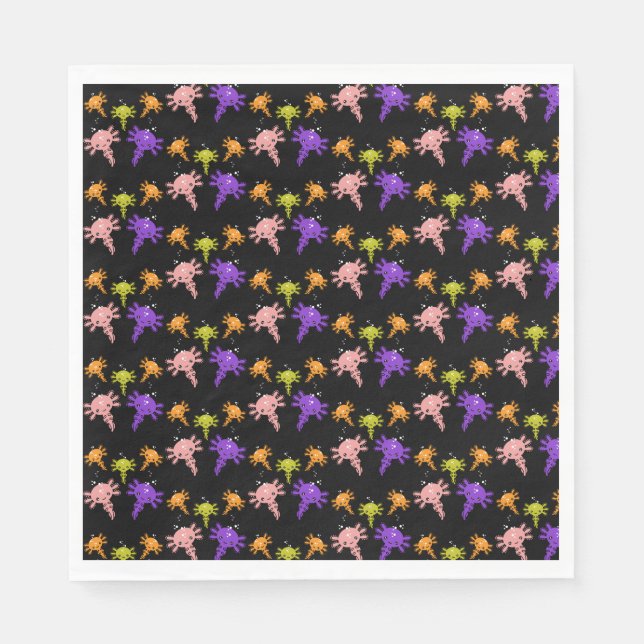 Axaotl Salamander Kids Gift Pappersservett (Framsidan)