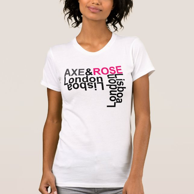 AXE&ROSE Claudia Tee Shirt (Framsida)