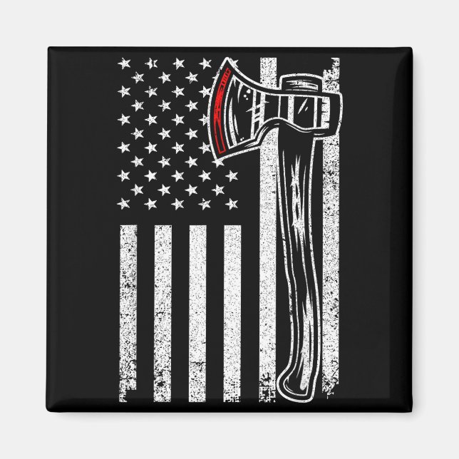 Axe Throwing Novelty For Men Women Ax Thrower Axe  Magnet (Framsidan)