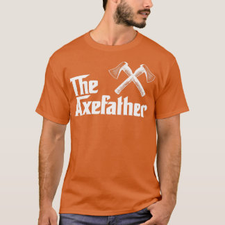Axeftan Ax Thrower Ax Thrower Ax Throsing Roligt T Shirt