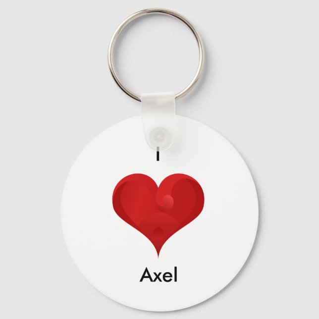 Axel Keychain Nyckelring (Framsida)