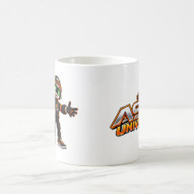 Axel Söt Futuristisk AI Robot Karaktär Kaffe Mugg
