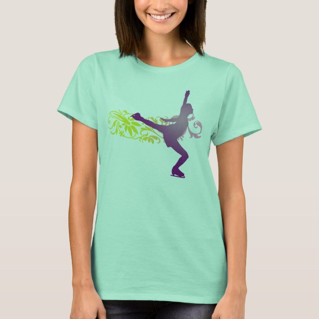 Axelent Ice Skating Tee (Framsida)