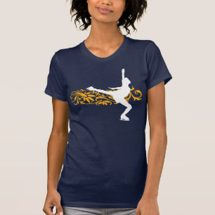 Axelent skridskoåkningutslagsplats t-shirt