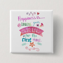 Axelfigurskridskon kvadrerar magneten knapp