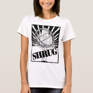 AXELRYCKNING som inspireras av den ryckte på Tee Shirt