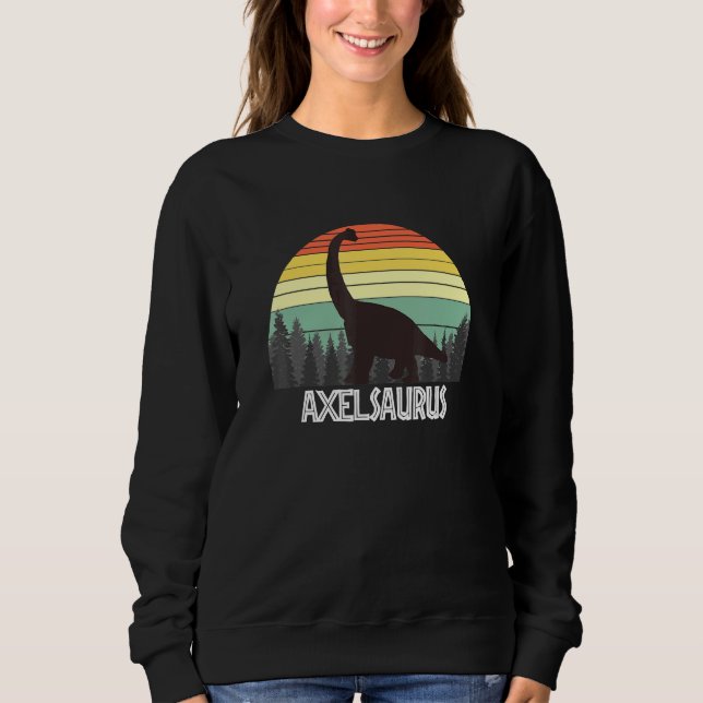 Axelsaurus Axel Saurus T Shirt (Framsida)