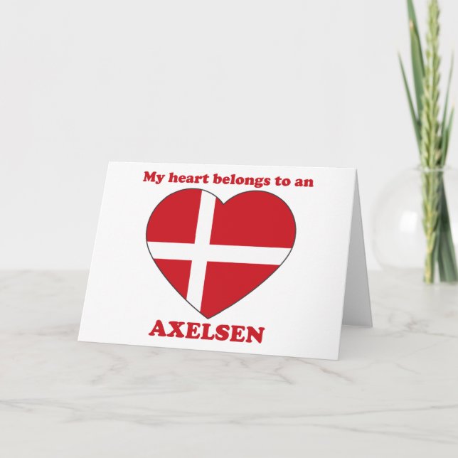 Axelsen Helgkort (Framsida)
