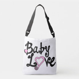 Axelväska med heltryck, Medium