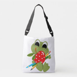 Axelväska med heltryck, Medium