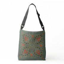 Axelväska med uzbekisk design
