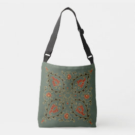 Axelväska med uzbekisk design