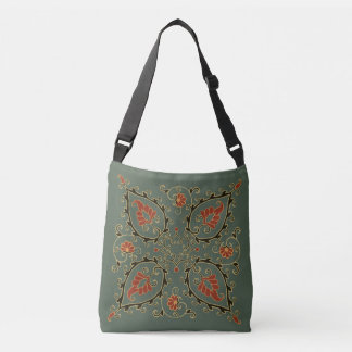 Axelväska med uzbekisk design