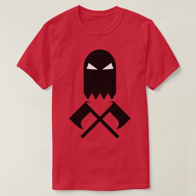 Axeman Graphic Black v T Shirt (Design framsida)