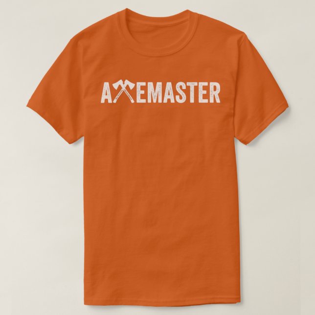 AxeMaster Ax-dragning T Shirt (Design framsida)