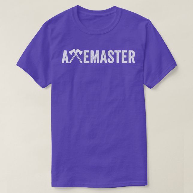 AxeMaster Ax Throwing Classic TShirt T Shirt (Design framsida)
