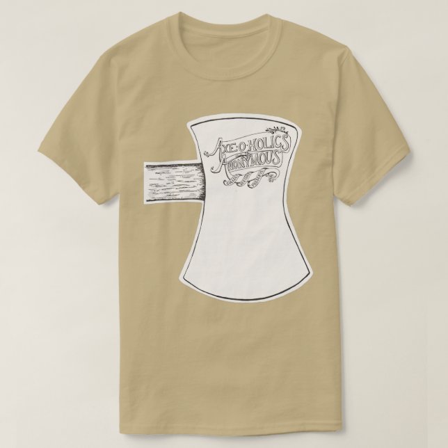 Axeoholics Anonymous Ax 1920 T Shirt (Design framsida)