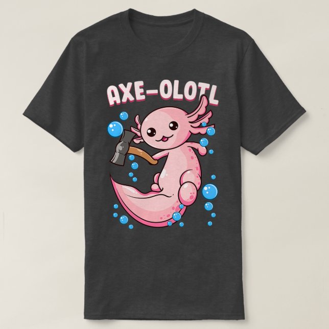 Axeolotl 4 t shirt (Design framsida)